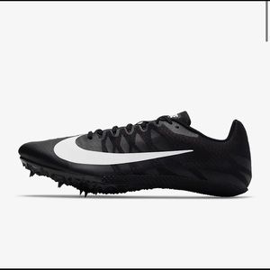 Nike Black Unisex Track Shoes